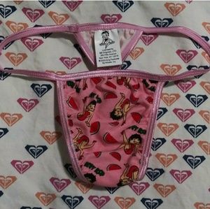 Betty boop thong